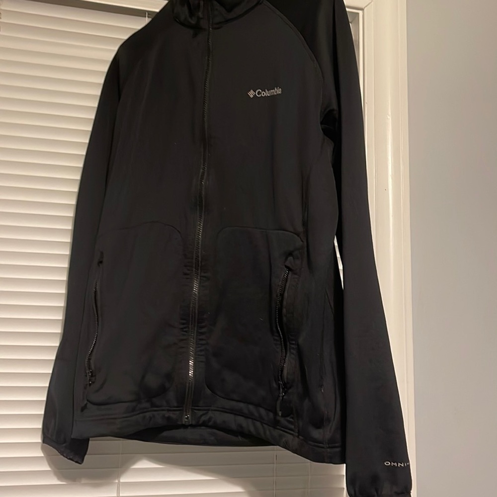 Mens Medium Black Columbia Jacket